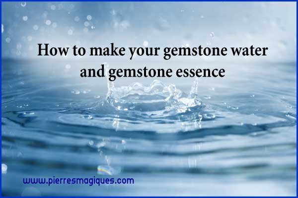 How to make your gemstone water and gemstone essence
