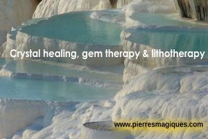 Crystal healing, gem therapy & lithotherapy