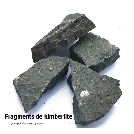 kimberlite pierre de protection connection au chakra étoile de la Terre