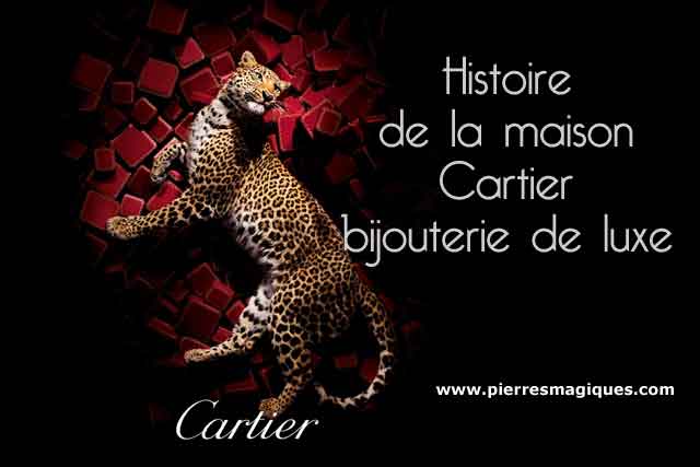 Histoire de la création de la maison Cartier bijouterie de luxe