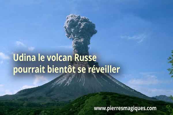 Udina le volcan Russe pourrait bientôt se réveiller